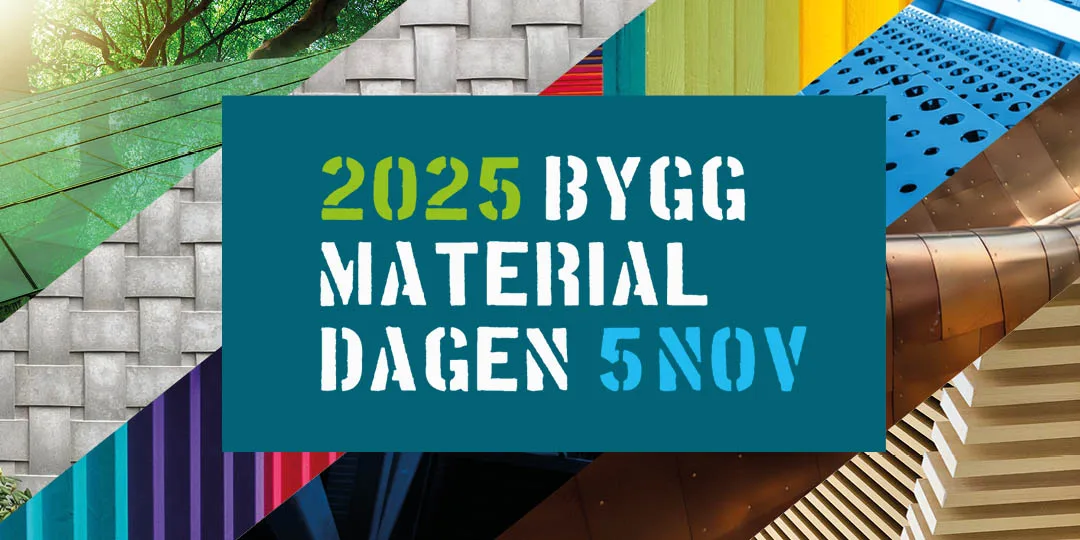 Byggmaterialdagen 5 november 2025